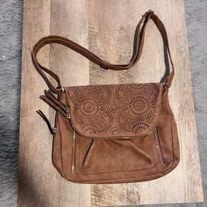 🆑️ Brown Crossbody Purse With Lots of Pockets